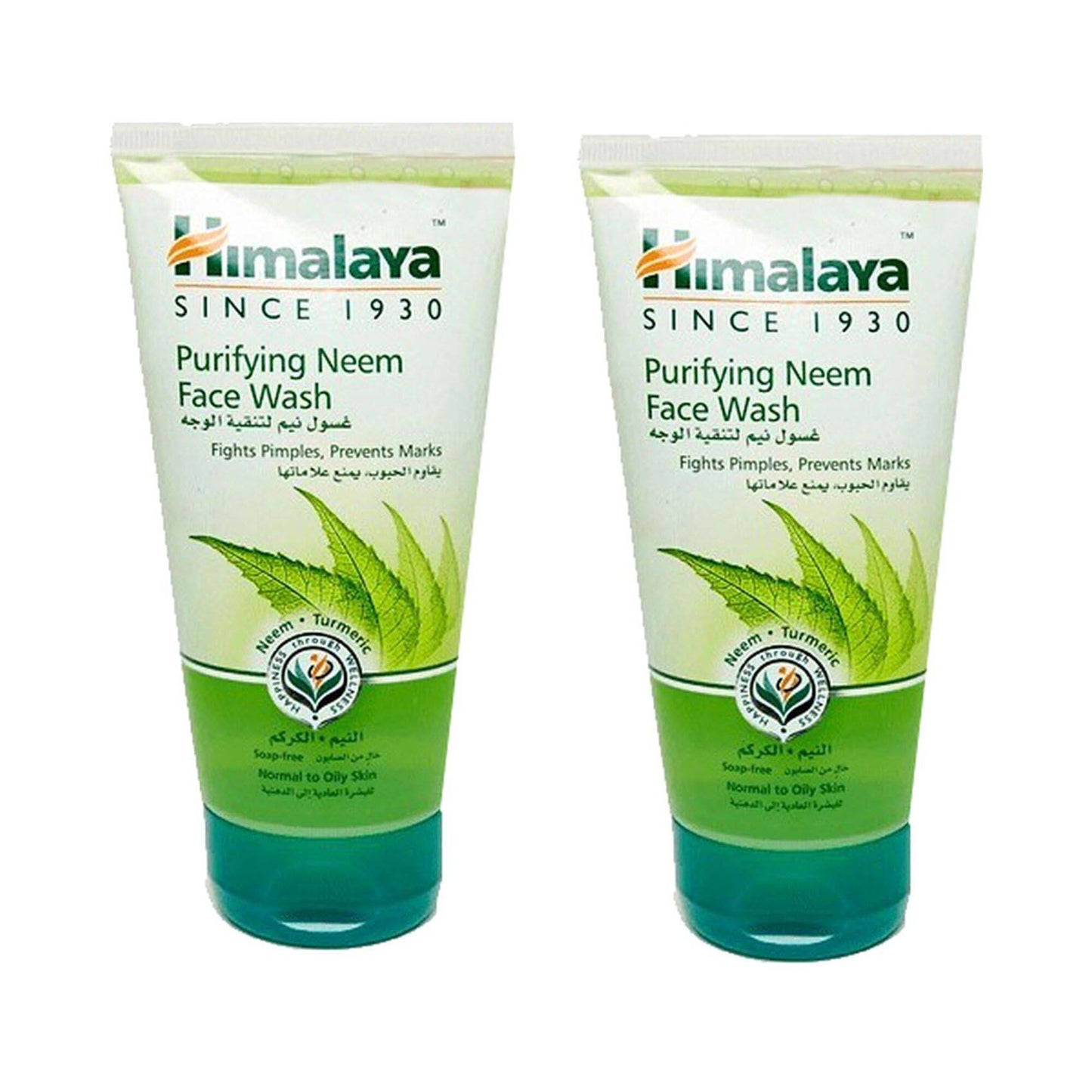 Himalaya Purifying Neem Face Wash Value Pack 2 X 150 Ml