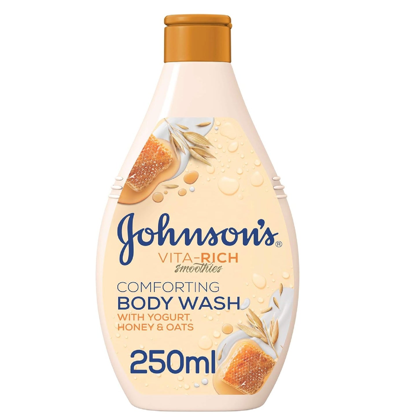Johnson Bodywash Honey Oat & Yogurt 250 ml