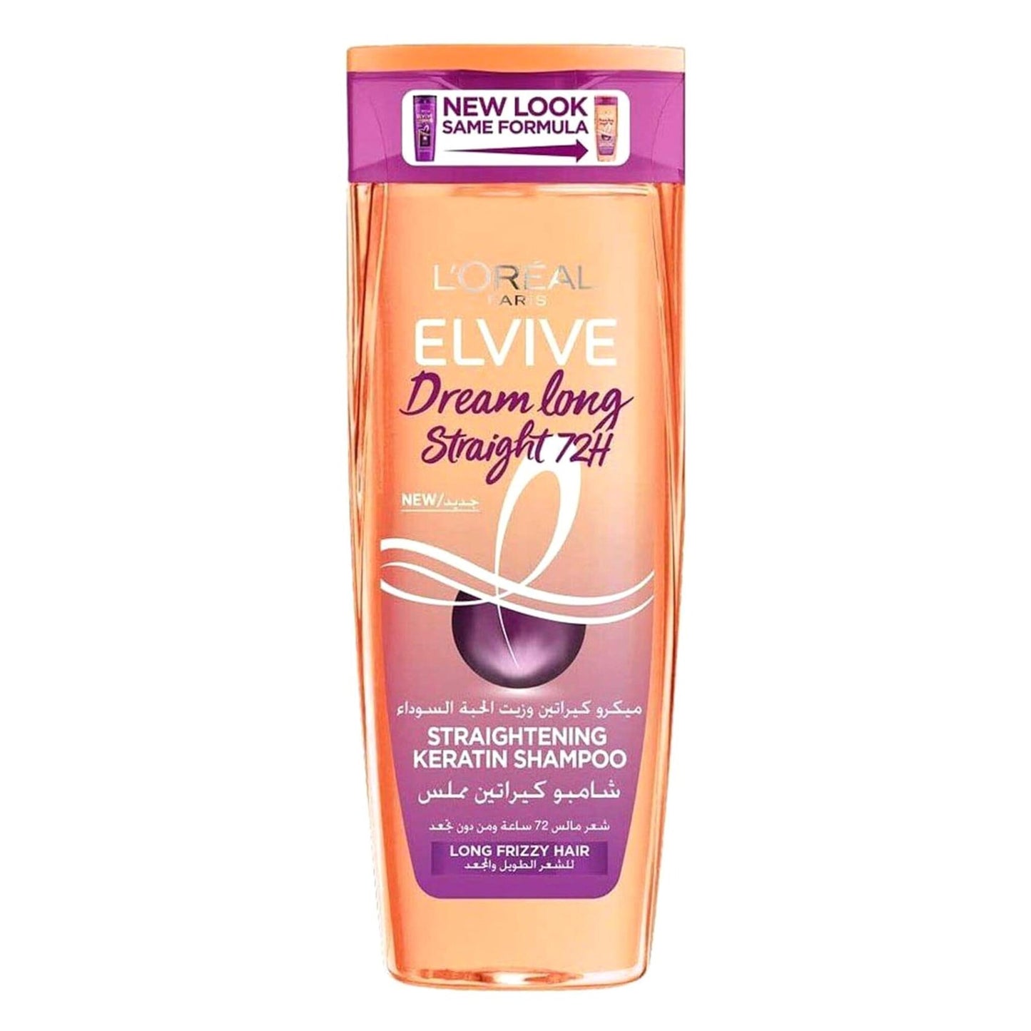 Loreal Paris Elvive Dream Long Straight 72H Keratin Straightening Shampoo 400 ml