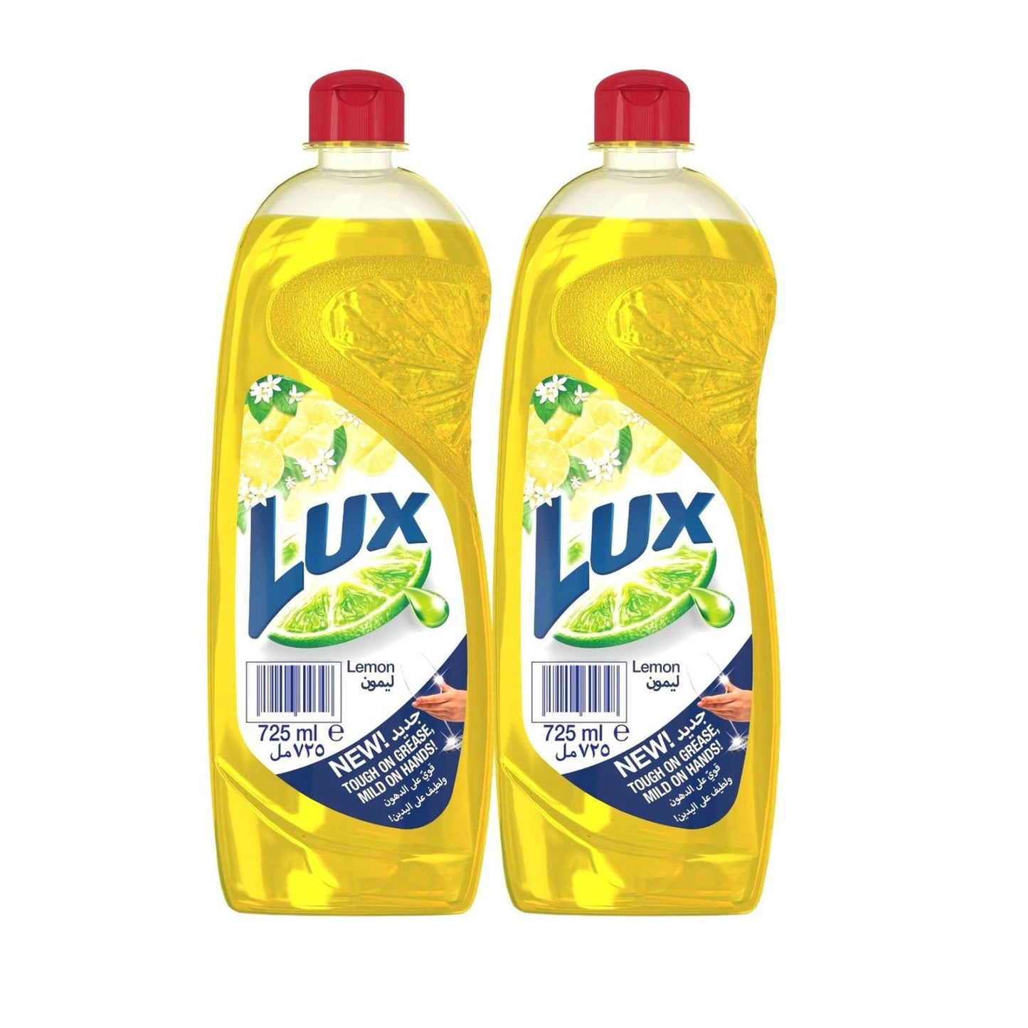 Lux Dish Wash Liquid Lemon 2 X 725ml