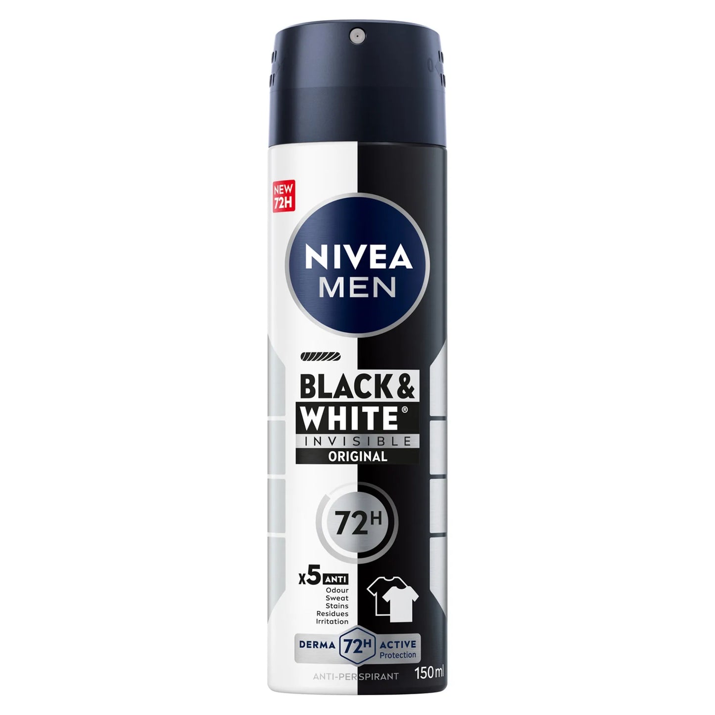 NIVEA Men Black & White Invisible Original 150 ml