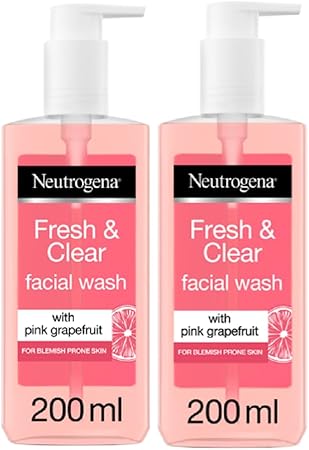 Neutrogena Fresh & Clear Pink Grapefruit Facial Wash 2 @20% Off