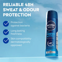 Nivea Men Fresh Active Deodorant Spray 150 ml