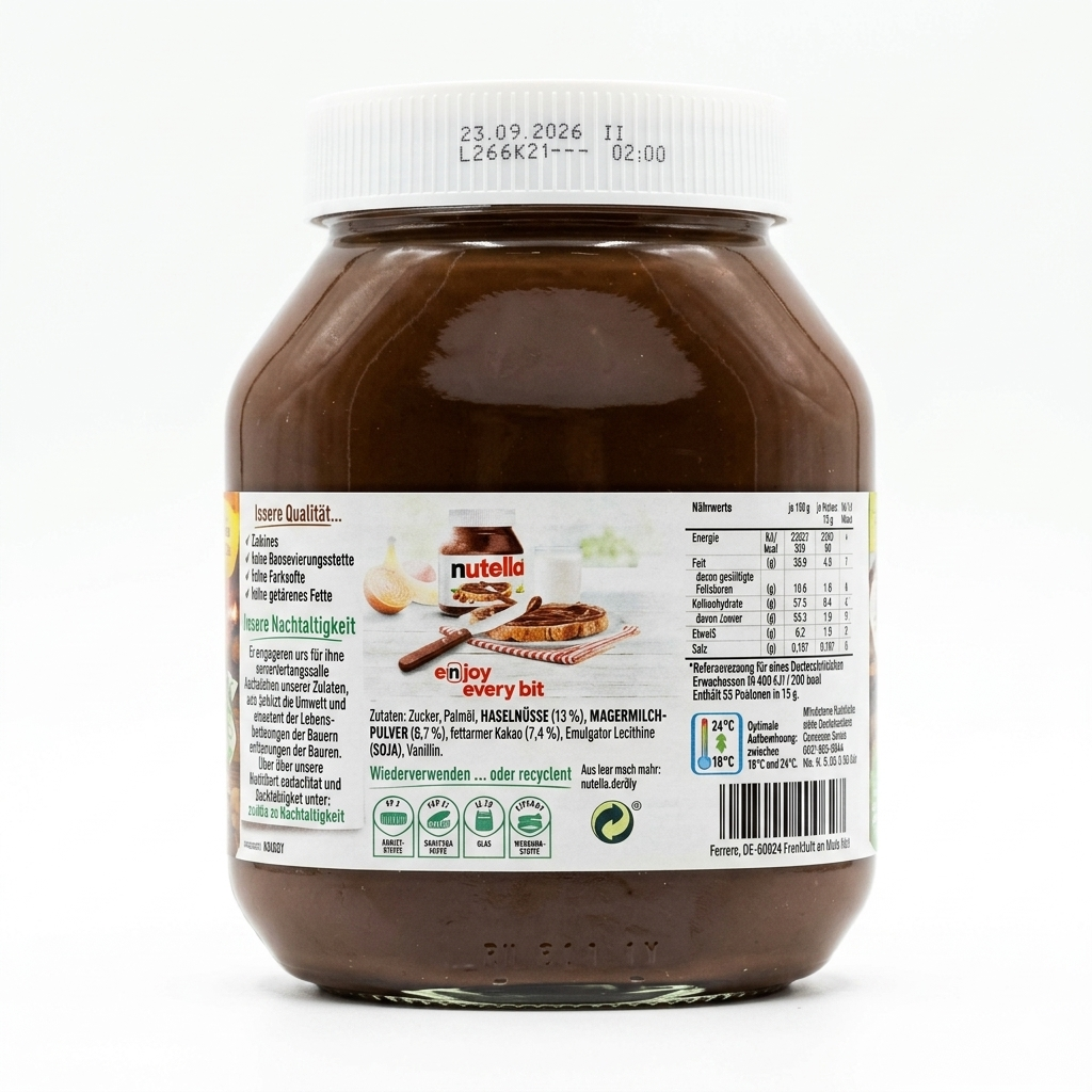 Nutella Hazelnut Spread 825g (Imported)