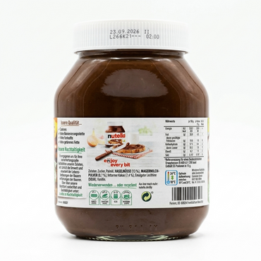 Nutella Hazelnut Spread 825g (Imported)