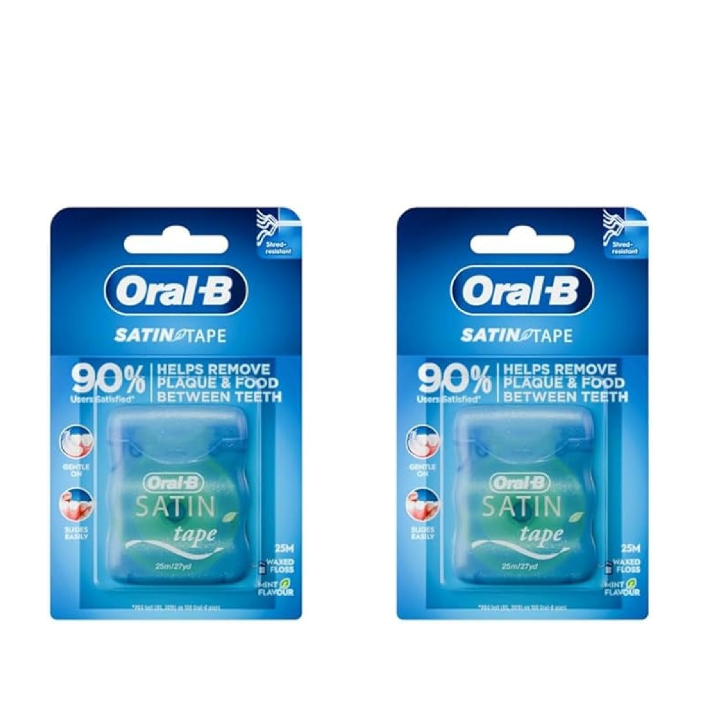 Oral-B Satin Floss 25m Twin Pack