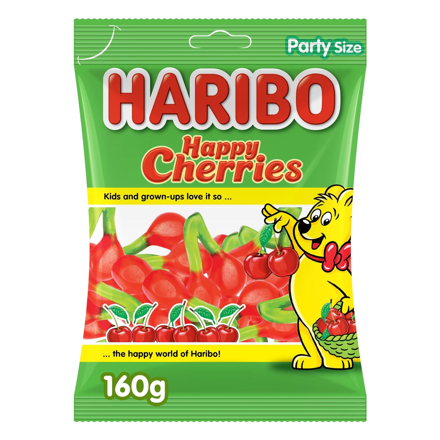 Haribo Happy Gummies Cherry Flavor 160 gr