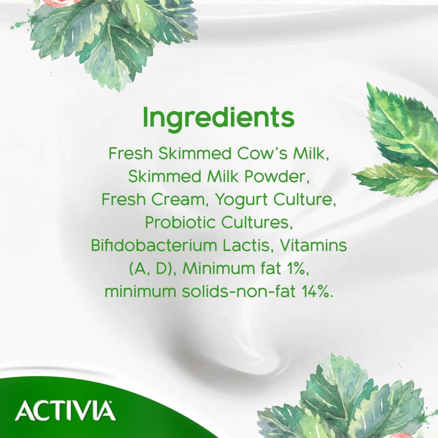 Activia Fresh Low Fat Stirred Yogurt 125g