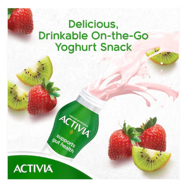 Activia Go Wild Strawberry & Kiwi Drinking Yogurt 280ml
