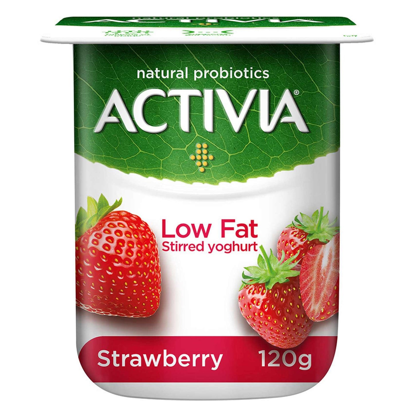 Activia low Fat Strawberry Stirred Yogurt 120 gr