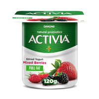 Activia Stirred Yoghurt Mixed Berries 120 g