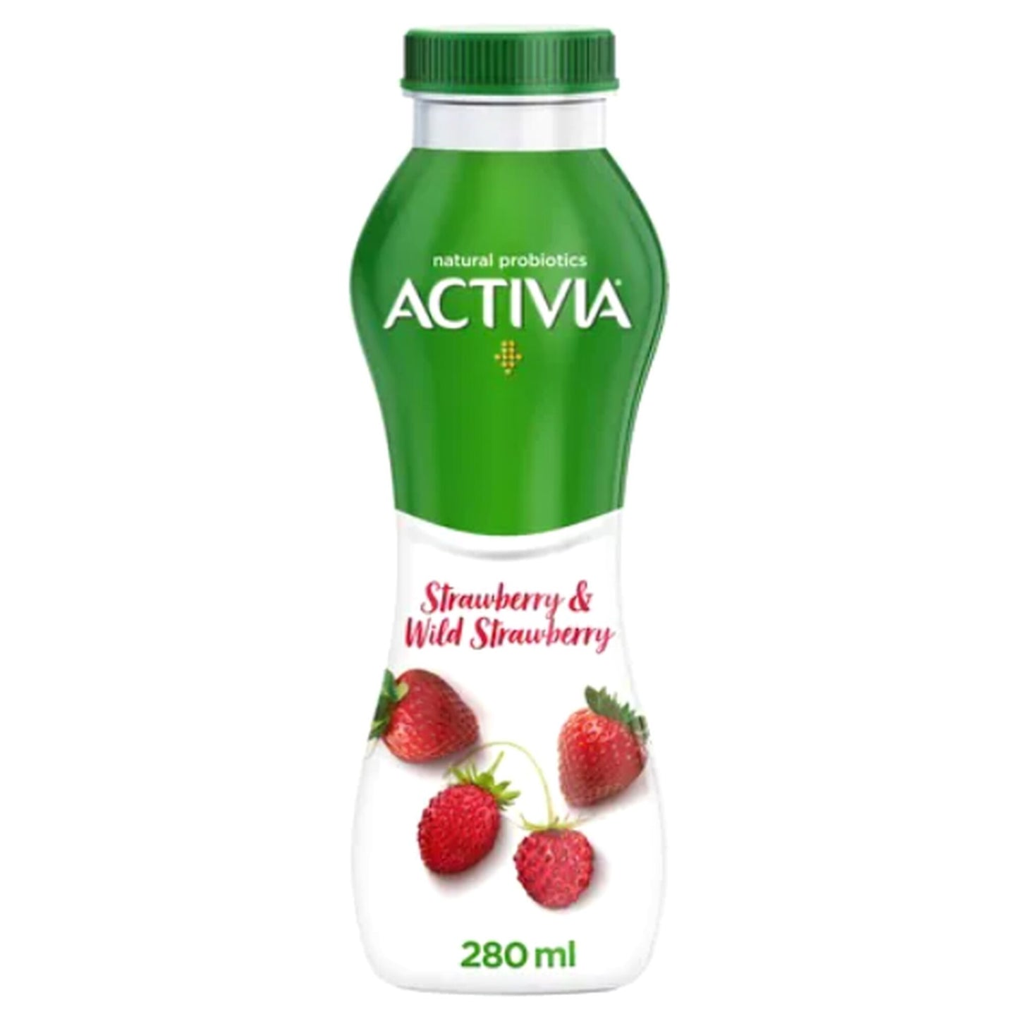 Activia Strawberry & Wild Strawberry Drinking Yogurt 280ml