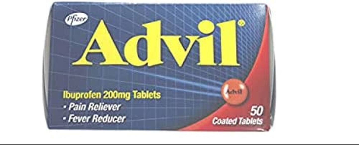 Advil 200mg Ibuprofen Tablets 50 tablets