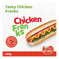 Al Ain Frozen Chicken Franks 340 gr