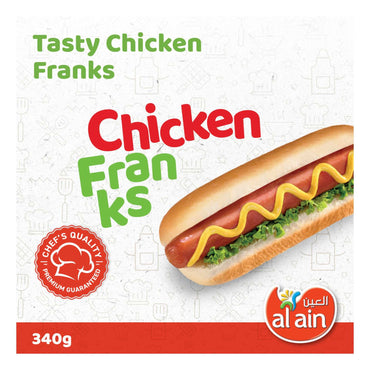 Al Ain Frozen Chicken Franks 340 gr