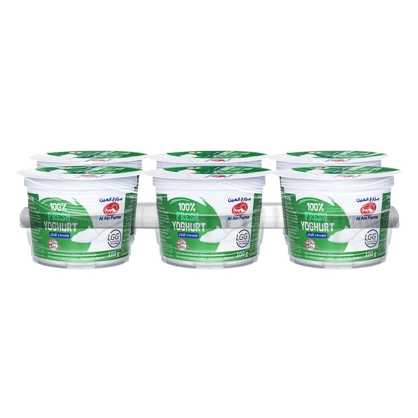 Al Ain Full Cream Yogurt 6x100g