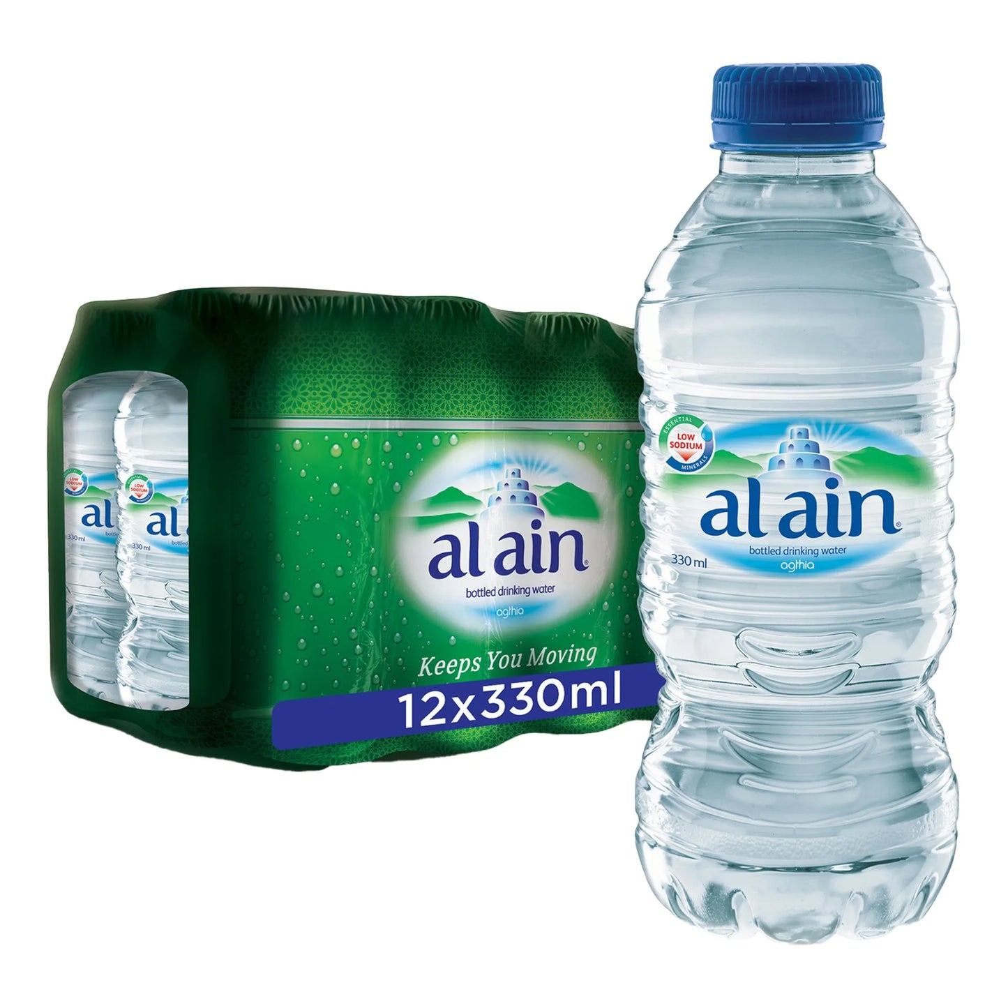 Al Ain Mineral Water 12x330ml low sodium