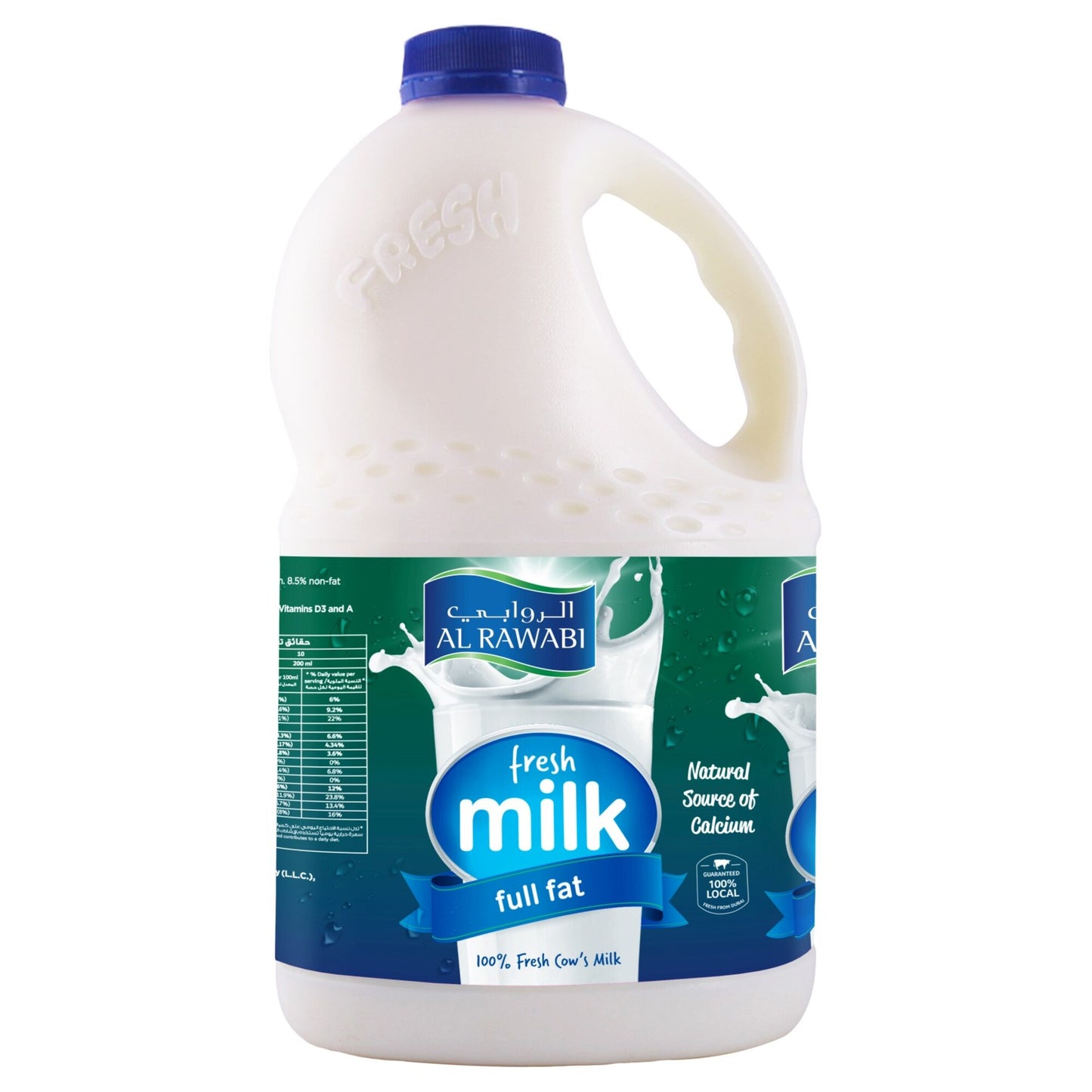 Al Rawabi Fresh Full Cream Milk 2L