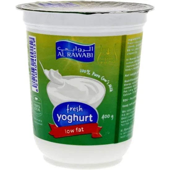 Al Rawabi Fresh Low Fat Yogurt 400g