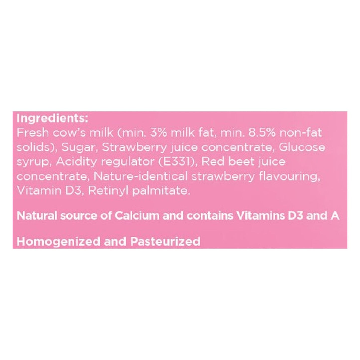 Al Rawabi Fresh Strawberry Milk 500 ml