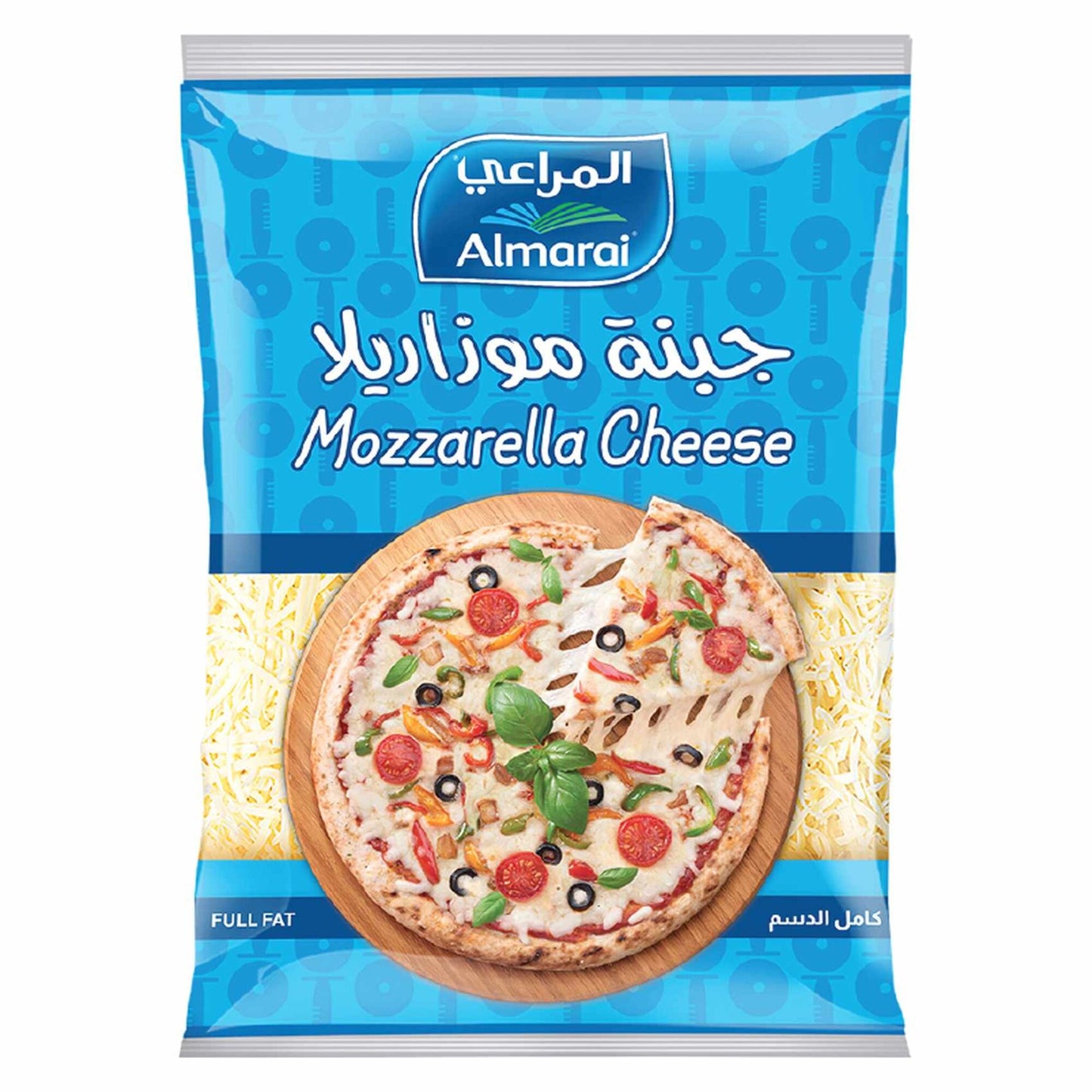 Almarai Full Fat Shredded Mozarella Cheese 180g