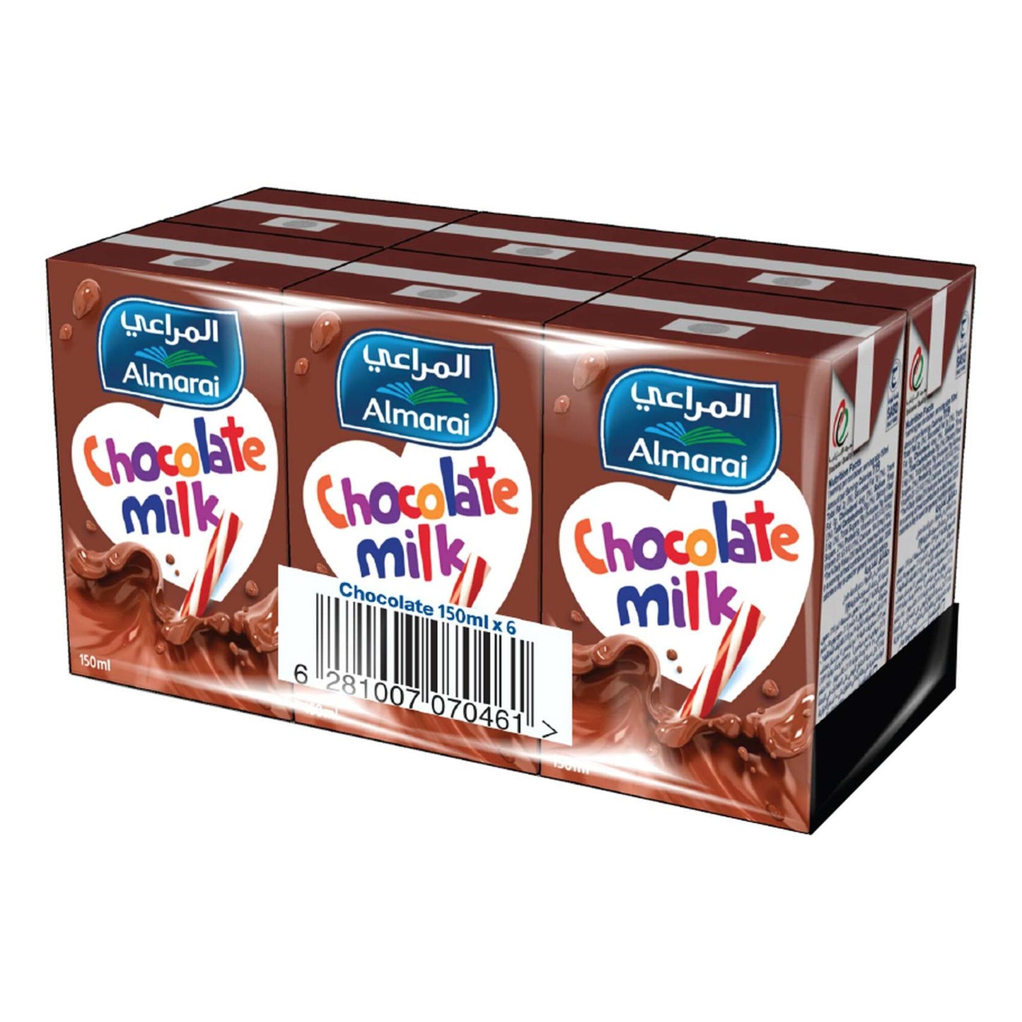 Almarai Long Life Chocolate Milk 6 x 150 ml