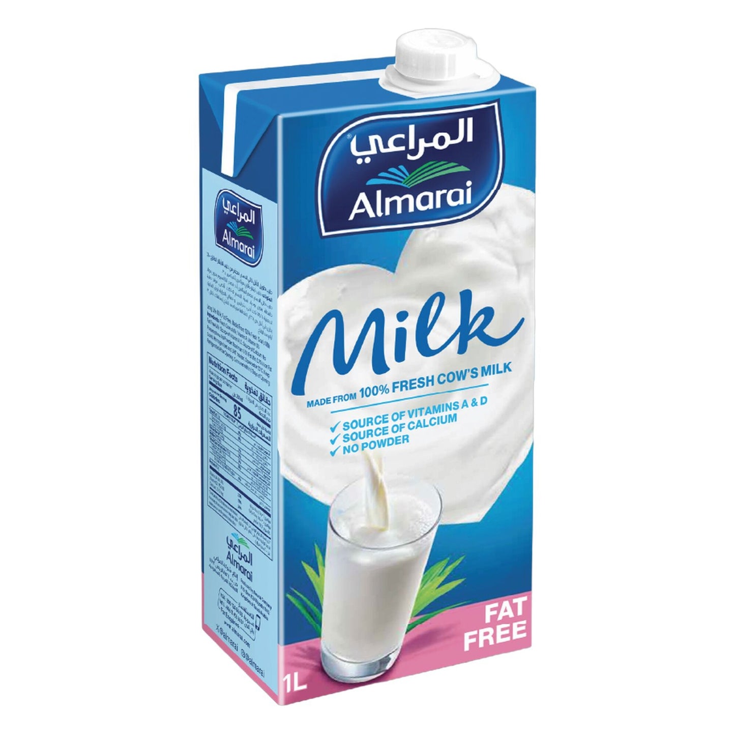 Almarai Long life Fat Free Milk 1L
