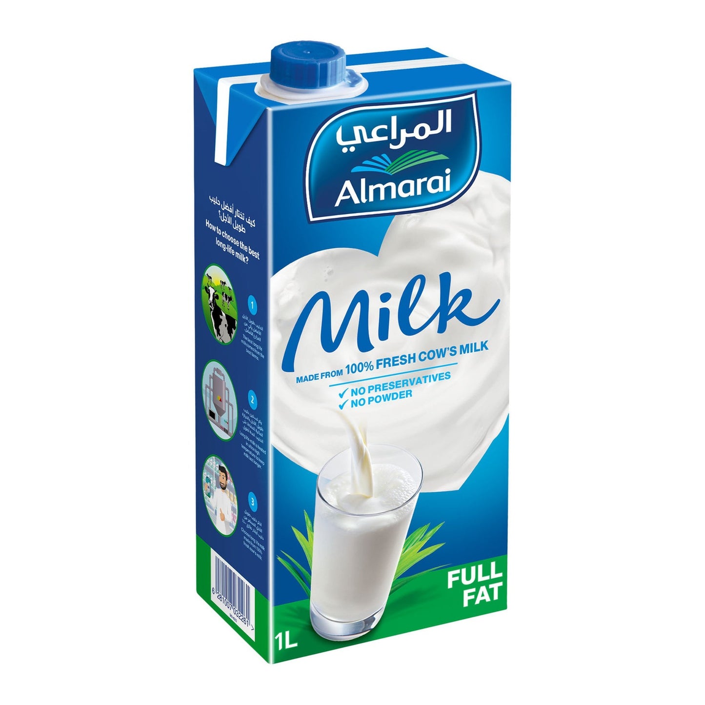 Almarai Long life Full Fat Milk 1L
