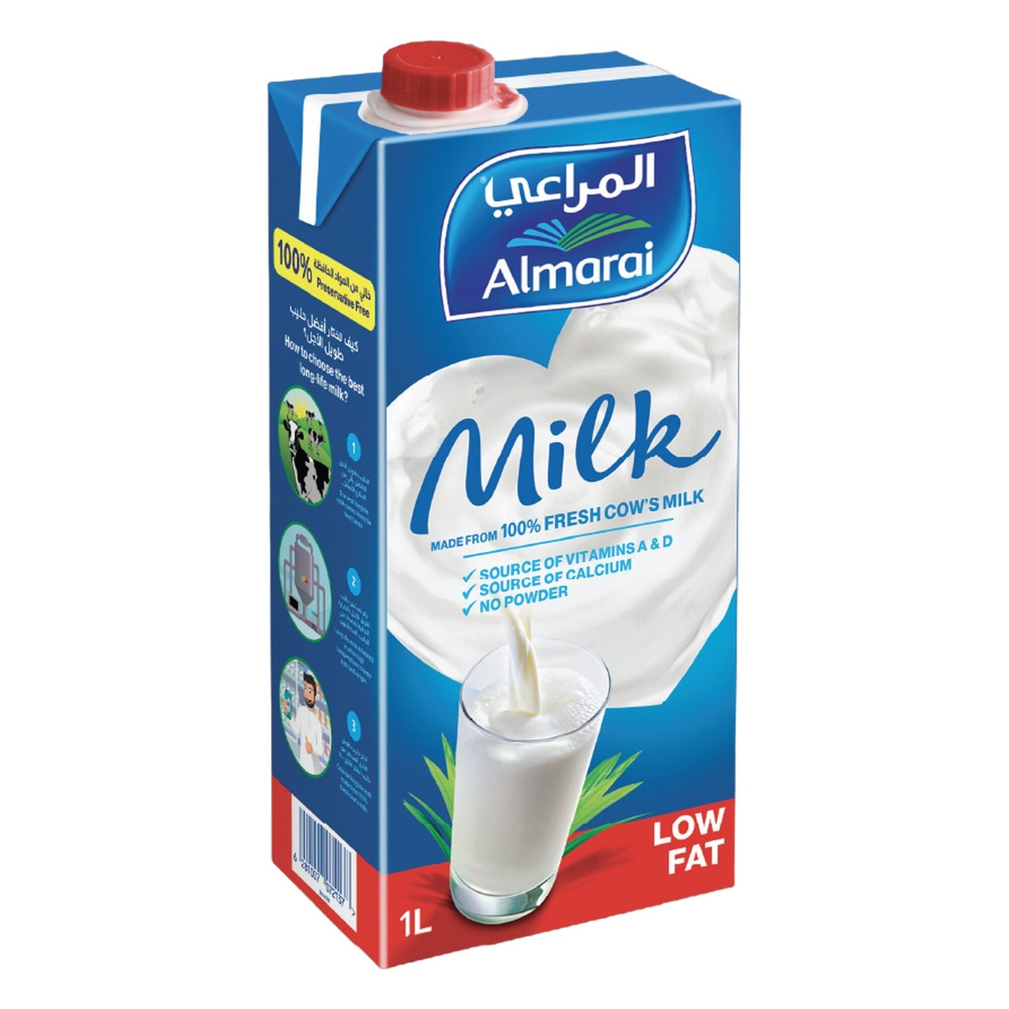 Almarai Long life Low Fat Milk 1L