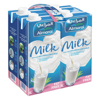 Almarai Long Life Milk 4 x 1 L Fat Free