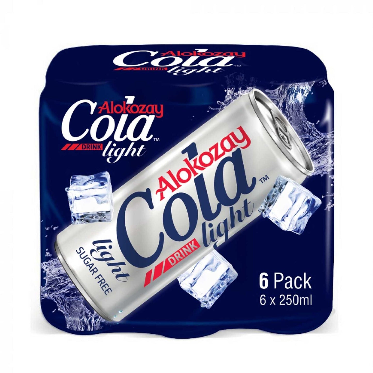Alokozay Cola Light Drinks 6 x 250 ml