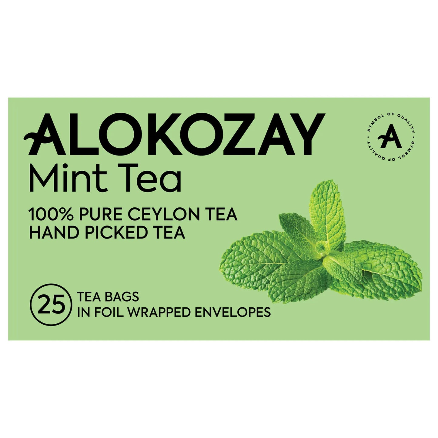 Alokozay Mint Ceylon Tea Bags 25 per pack