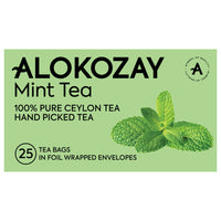 Alokozay Mint Ceylon Tea Bags 25 per pack