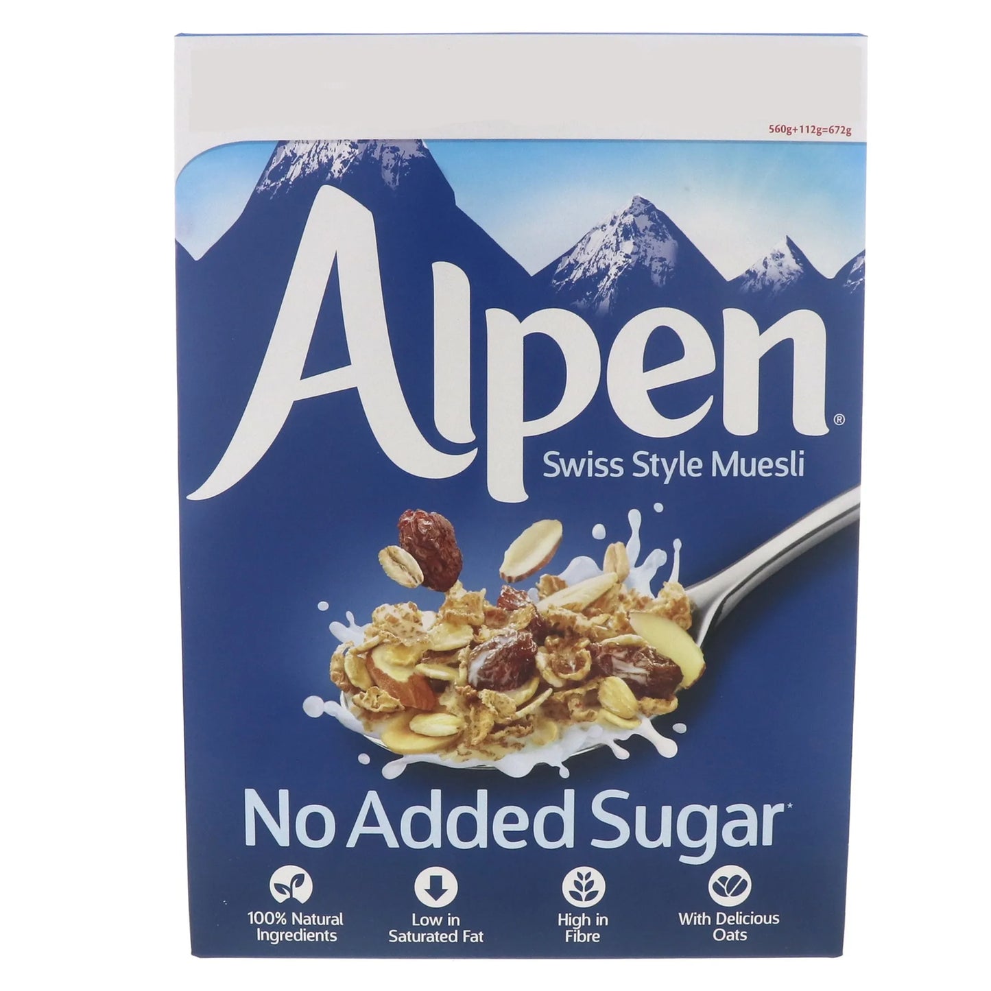 Alpen Swiss Style Muesli with Oats-560 gr