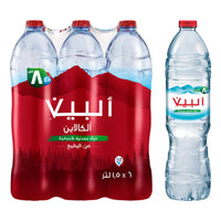 Alpin Natural Alkaline Mineral Water 6x1.5 L low sodium