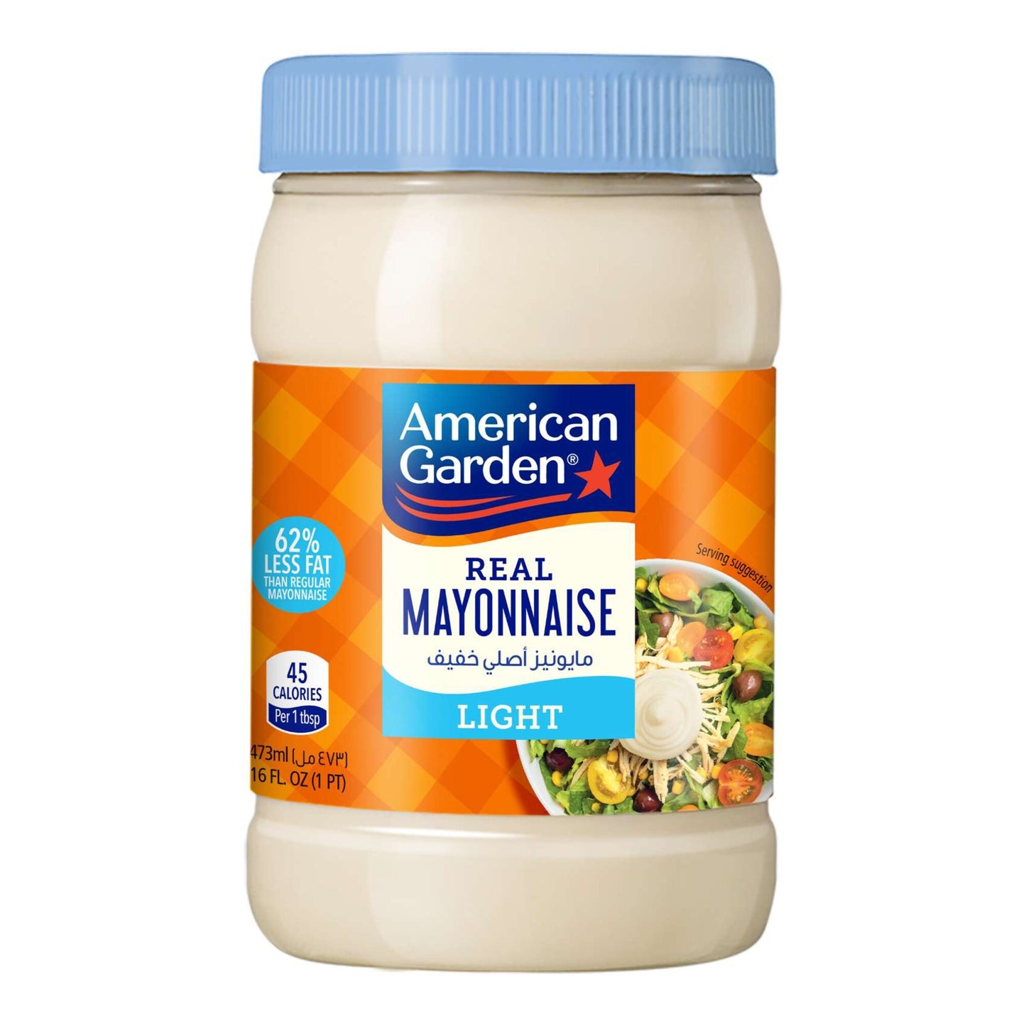 American Garden Light Mayonnaise 473 ml