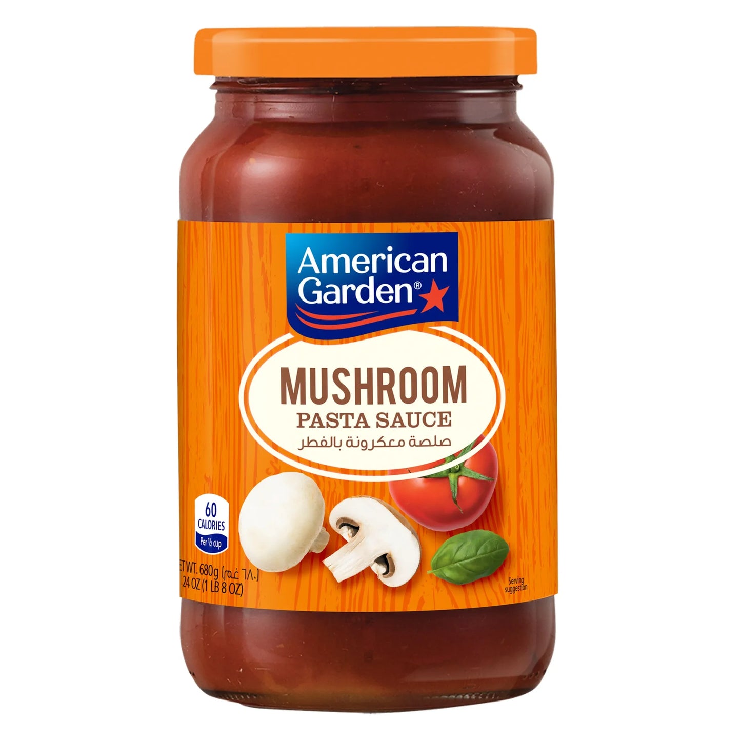American Garden Pasta Sauce Mushroom 680 gr