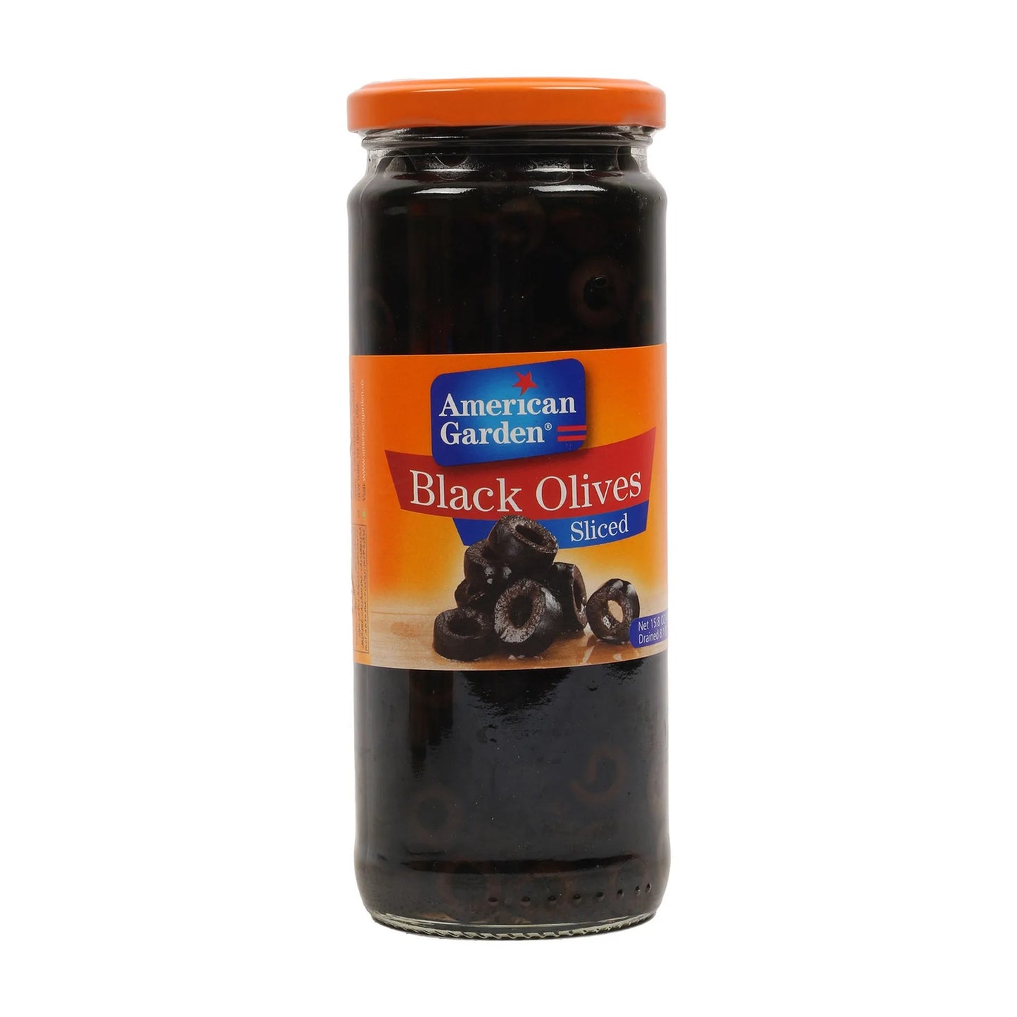 American Garden Sliced Black Olives 450 gr