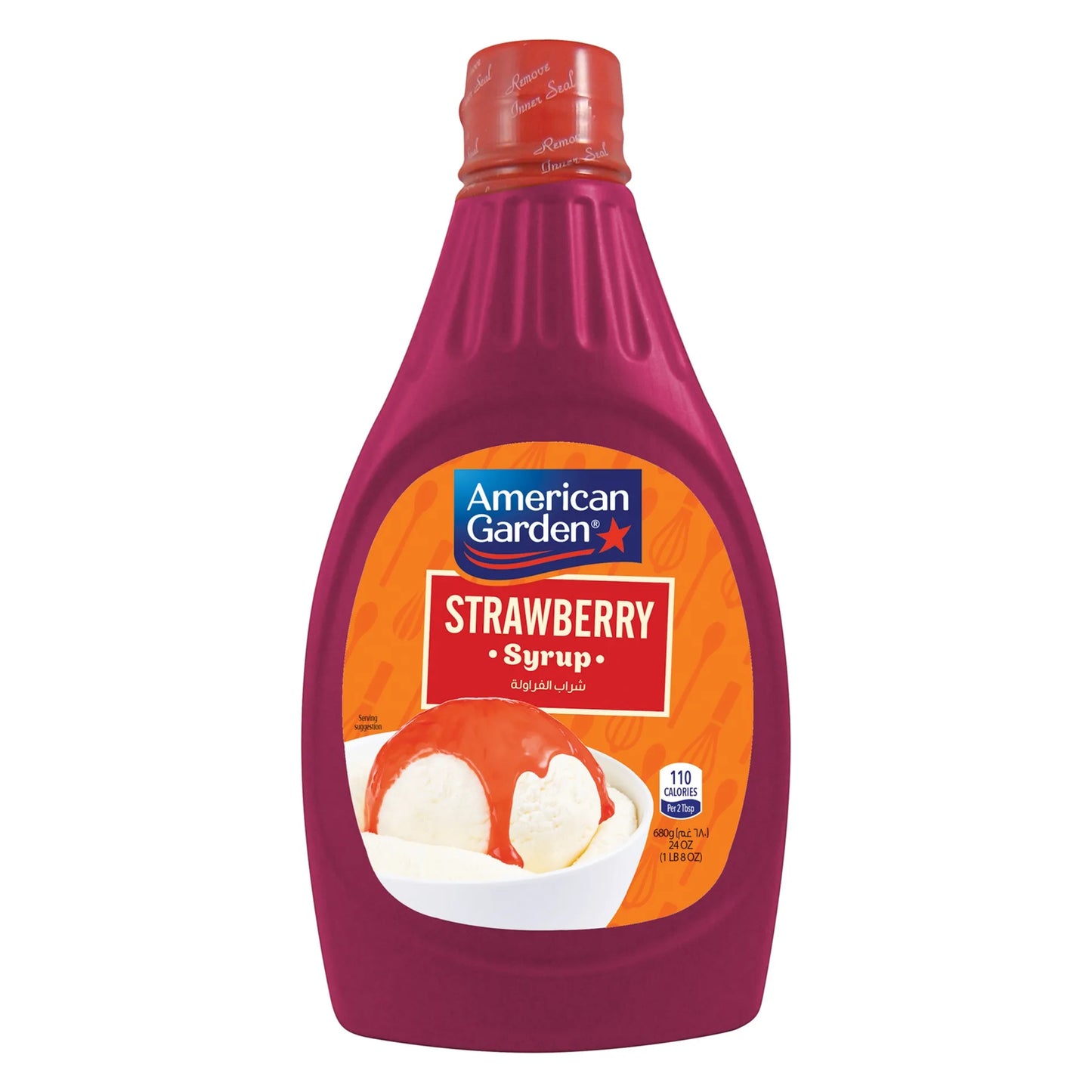 American Garden Strawberry Syrup 680 gr