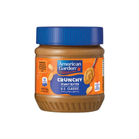 American Garden Crunchy Peanut Butter 340g
