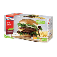 Americana Frozen Beef Burgers with Arabic Spices 8 Pieces 448 gr
