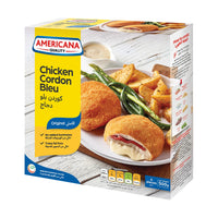 Americana Frozen Chicken Cordon Bleu 4 Pieces 500 gr
