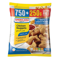 Americana Frozen Chicken Nuggets 750g plus 250g Free 1 kg