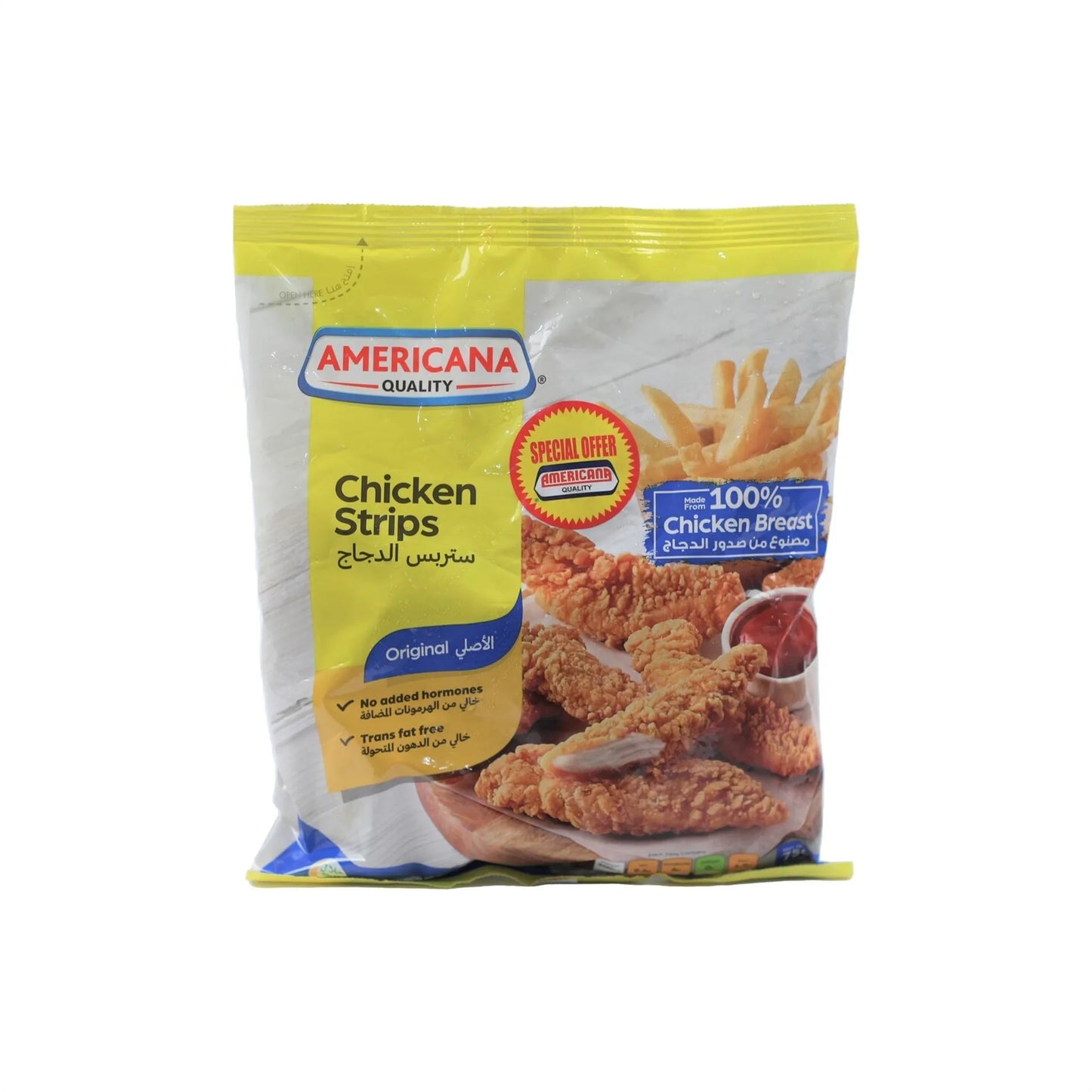Americana Frozen Chicken Strips 750 gr