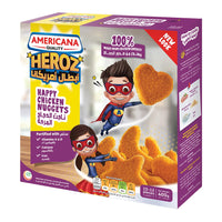 Americana Heroz Frozen Happy Chicken Nuggets 400 gr
