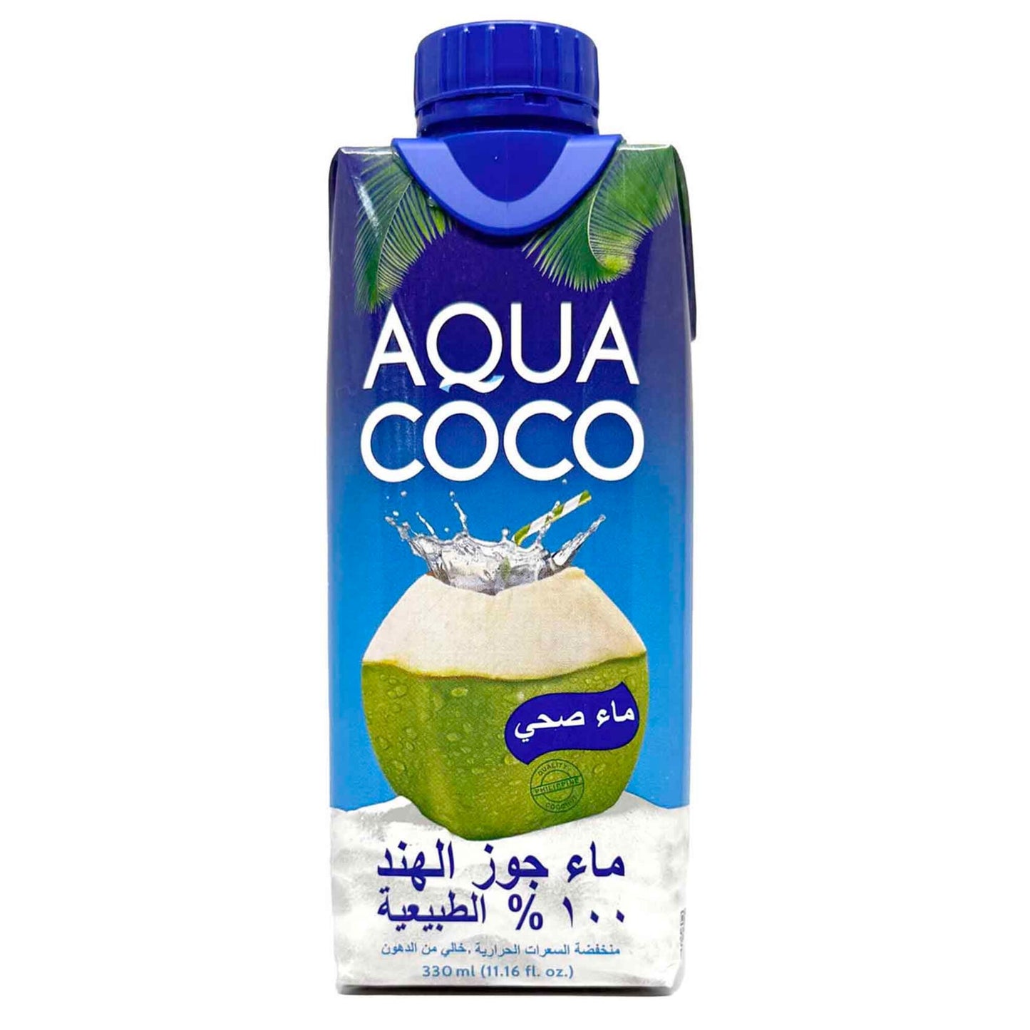 Aqua Coco Coconut Plain Coconut Water 330ml