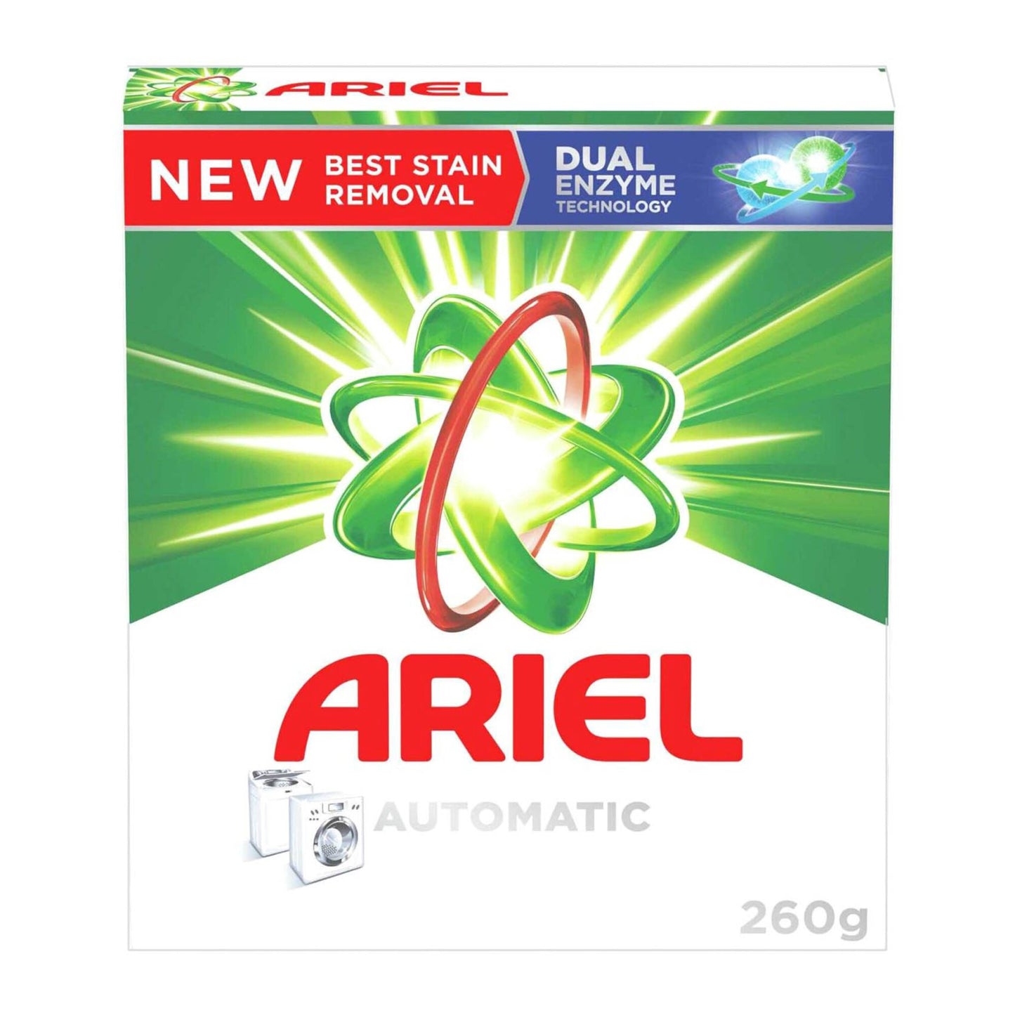 Ariel Automatic Laundry Detergent Powder Original Scent Washing Powder 260g
