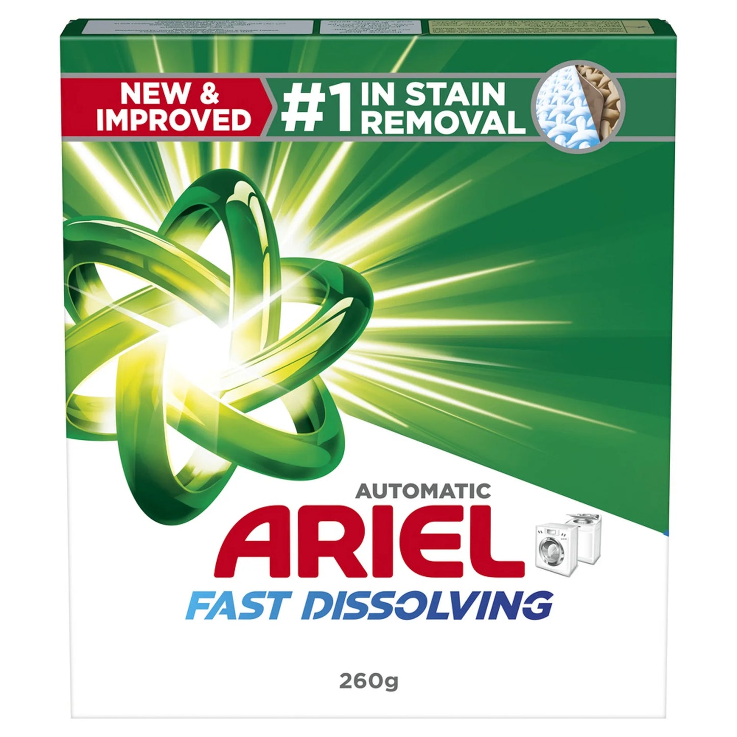 Ariel Automatic Powder Laundry Detergent Original Scent 260 g