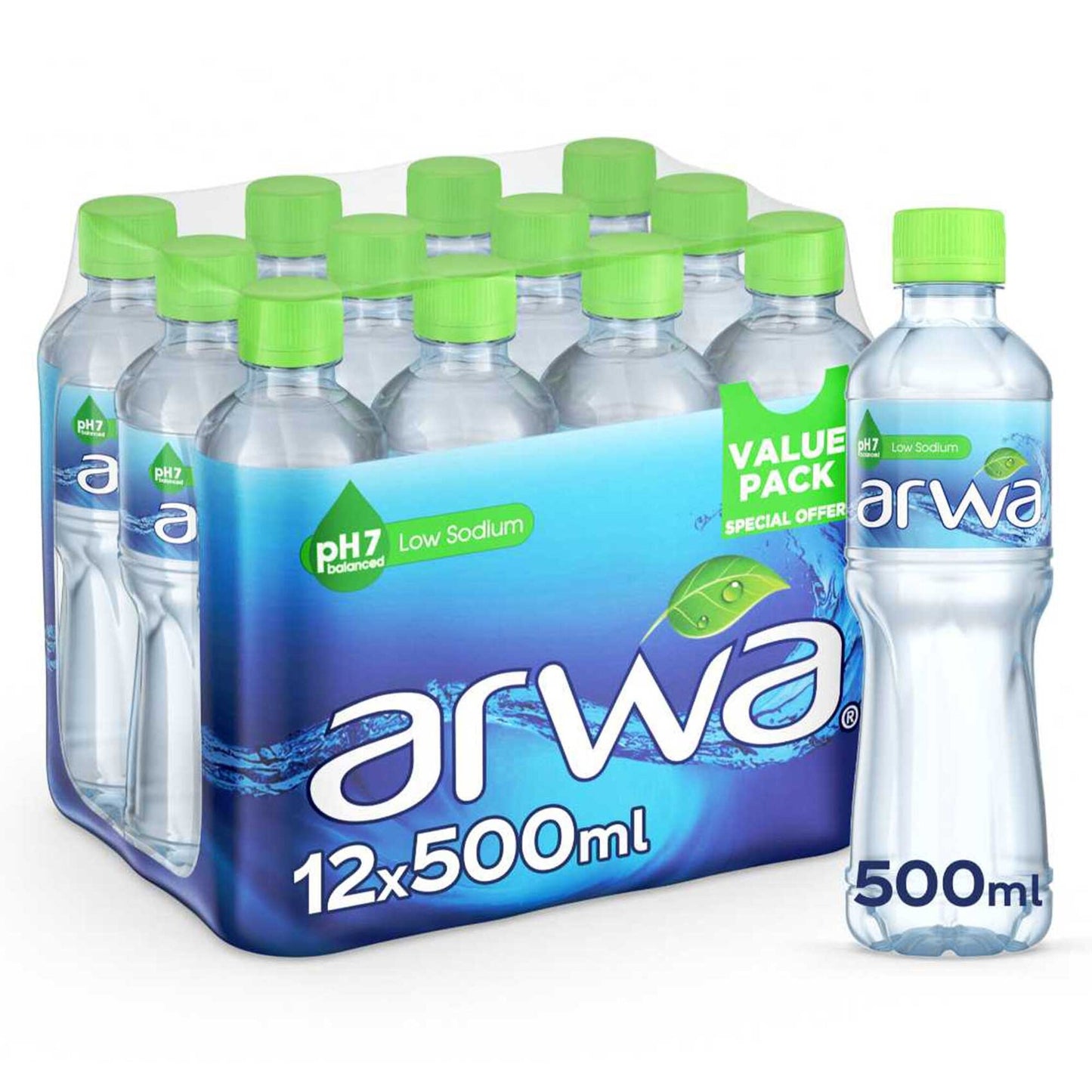 Arwa Water 12x500 ml (Value Pack) - low sodium