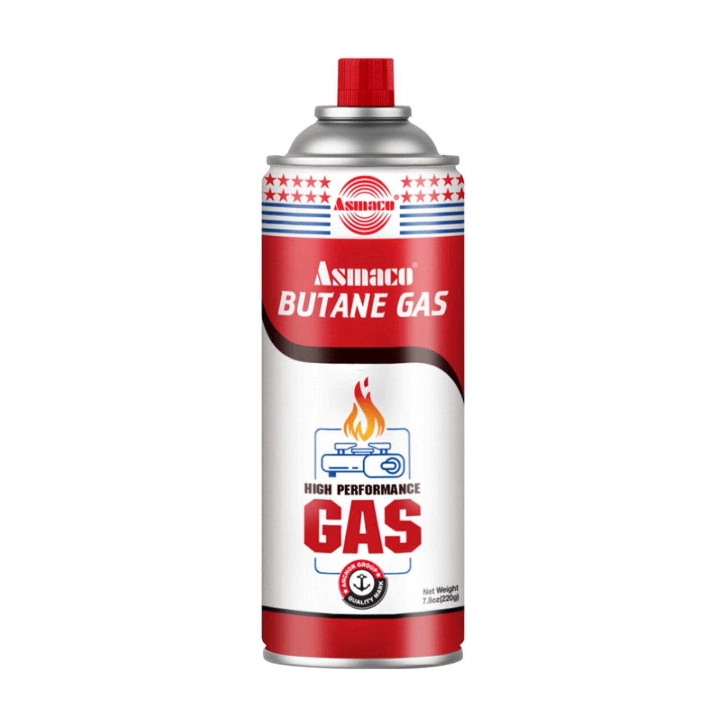 Asmaco Butane Gas Cartridge 227 gr
